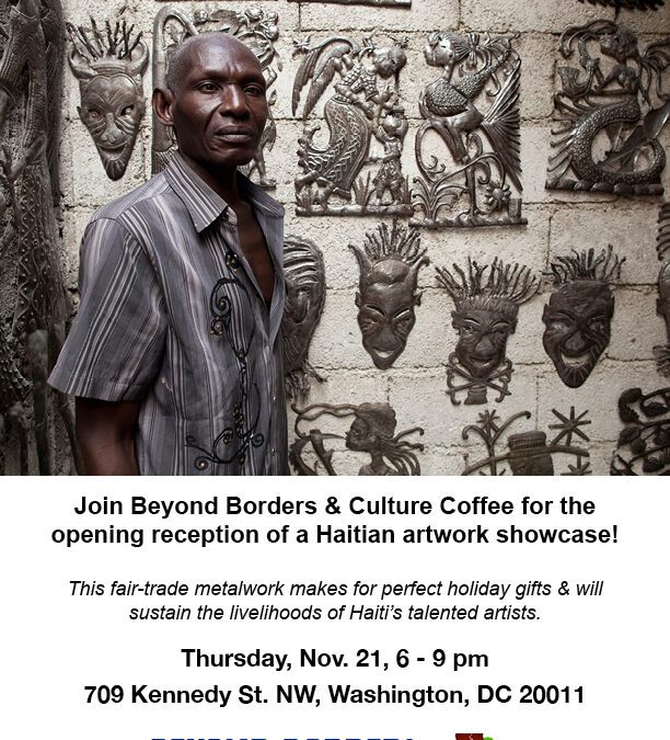 Start Christmas shopping early–come to our art showcase!