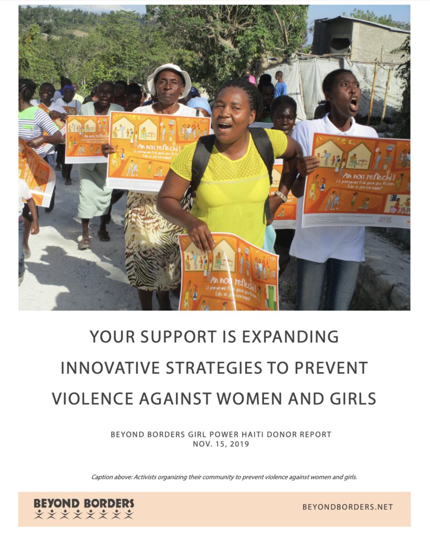 Growing the Movement to Prevent Violence Against Women and Girls